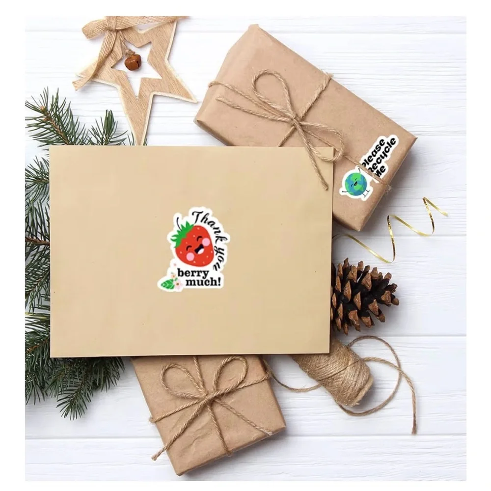 Thank You Berry Much 🍓 Stickers Roll